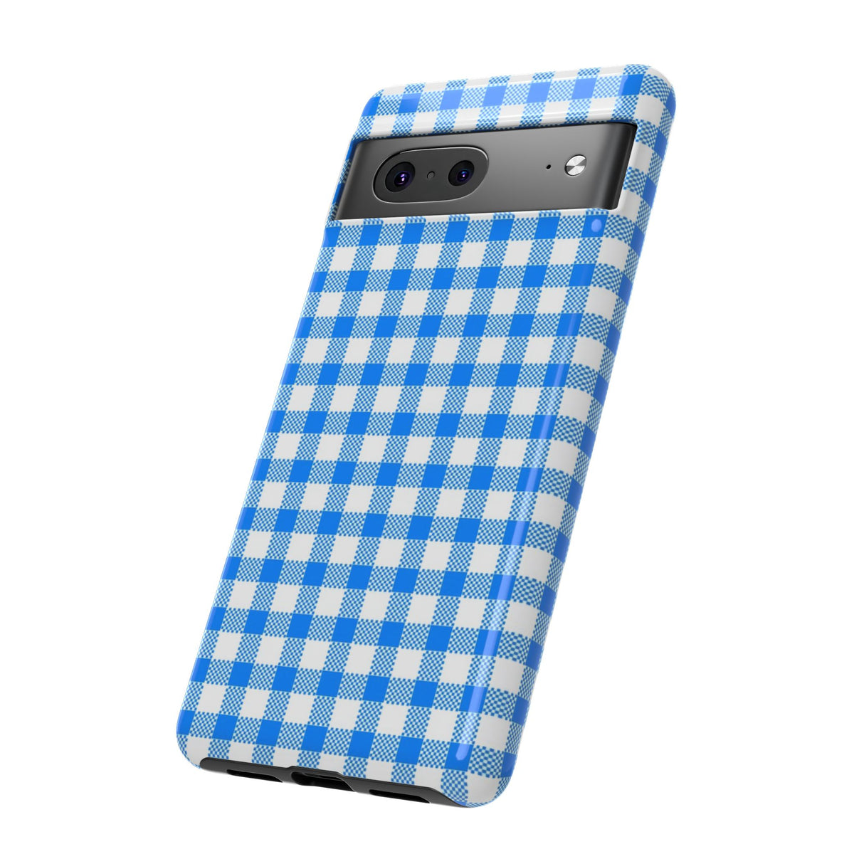 Checked - Blue