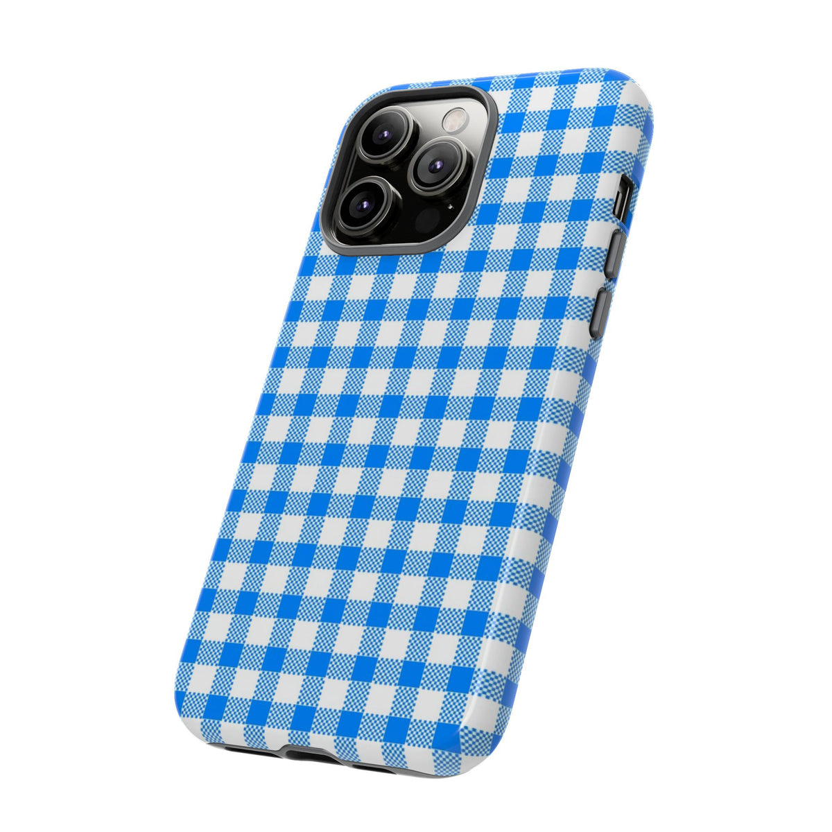 Checked - Blue