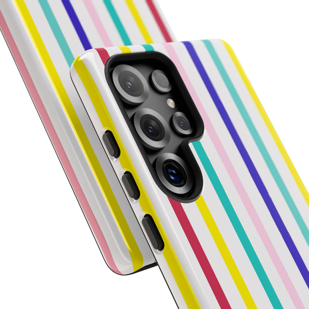 Candy Stripes - Pink/Red/Yellow/Blue