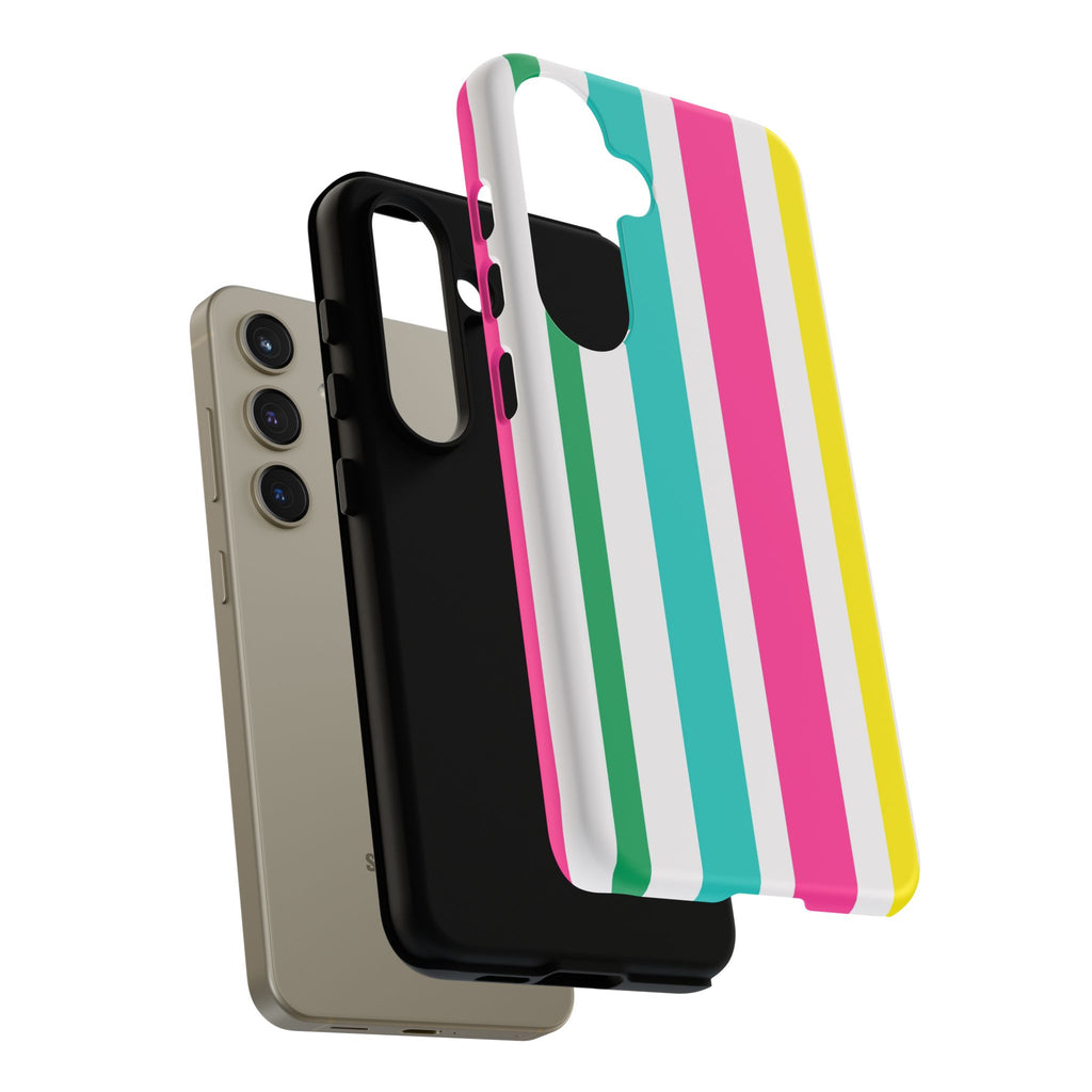 Candy Stripes - Pink/Yellow/Green
