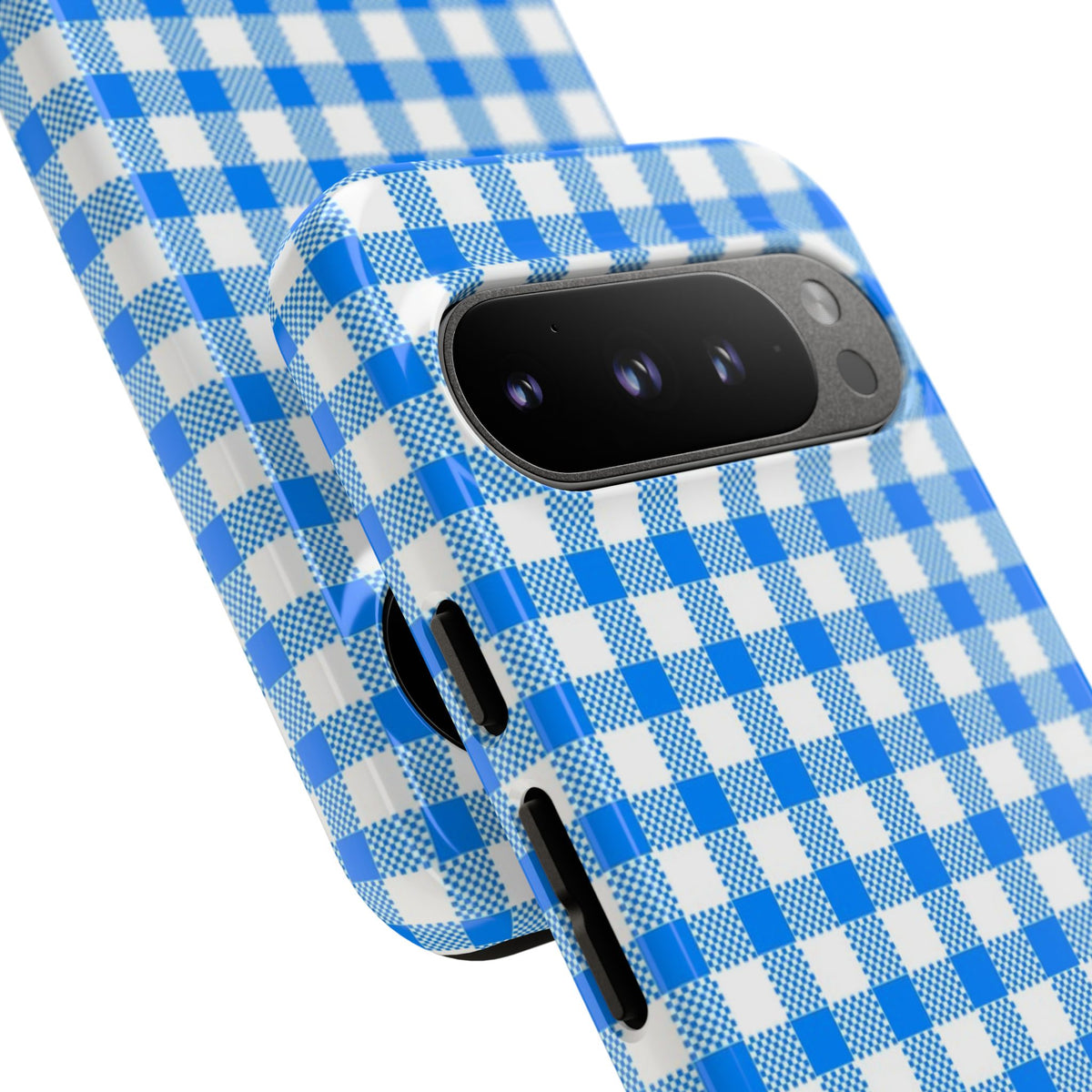 Checked - Blue