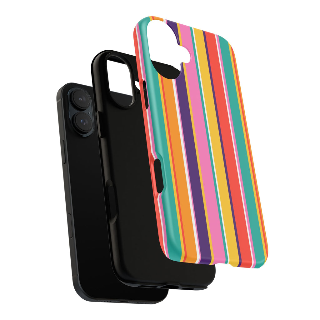 Candy Stripes - Pink/Yellow/Blue