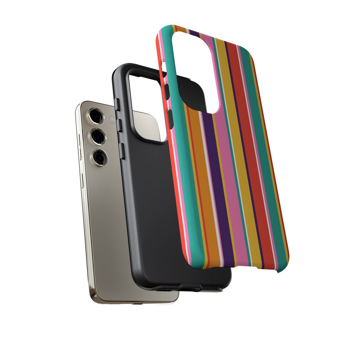 Candy Stripes - Pink/Yellow/Blue
