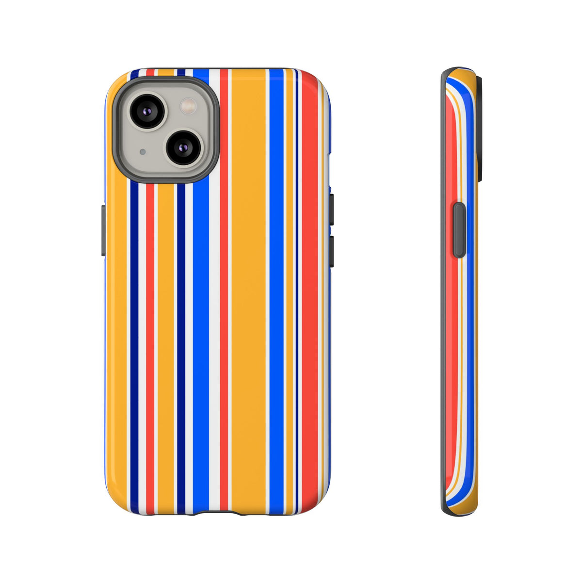 Candy Stripes - Yellow/Blue