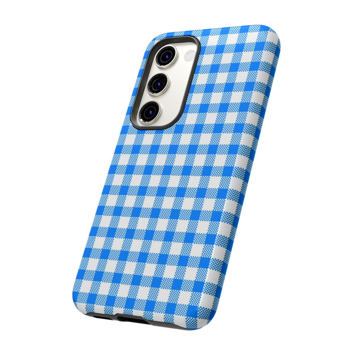 Checked - Blue