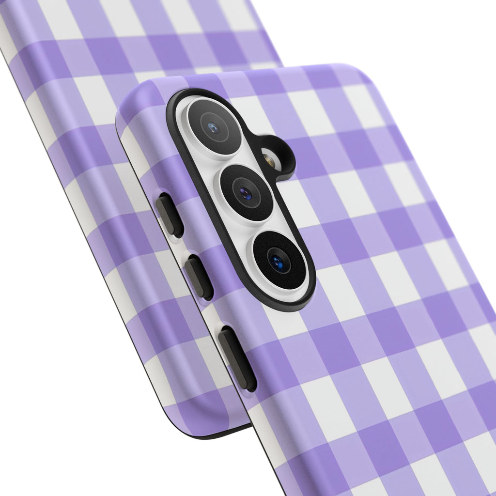Checked - Lavender