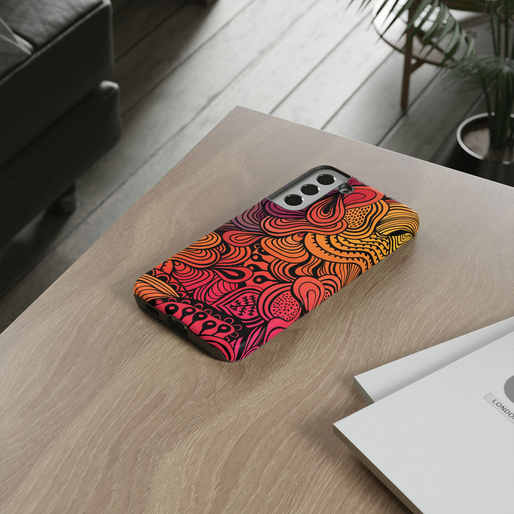 Abstract - Pink/Yellow