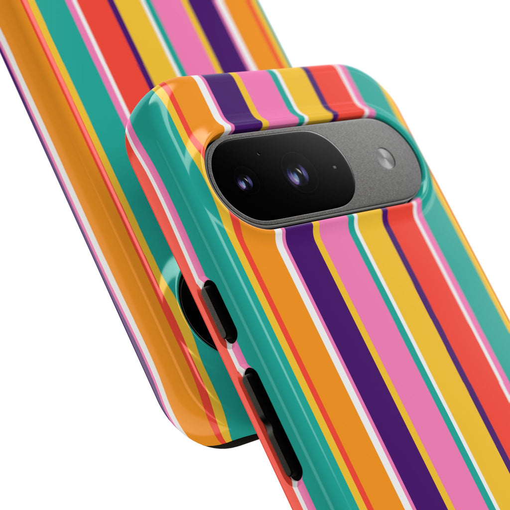 Candy Stripes - Pink/Yellow/Blue