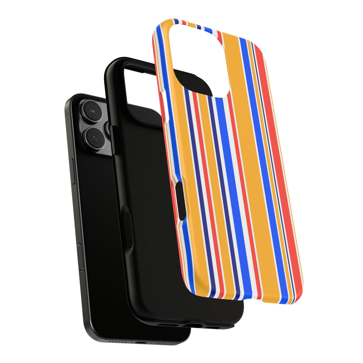 Candy Stripes - Yellow/Blue