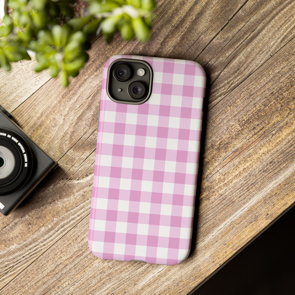 Checked - Pink
