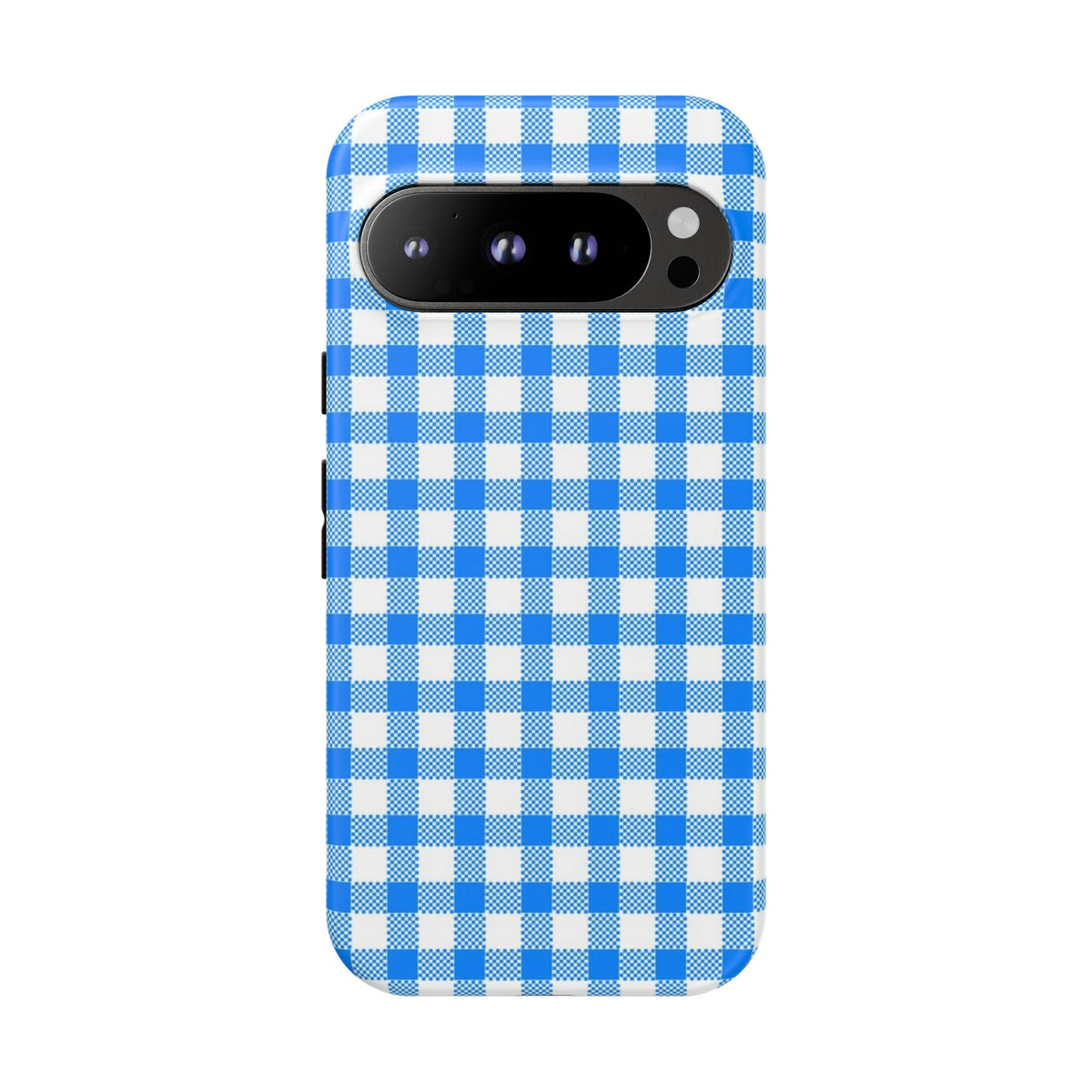 Checked - Blue