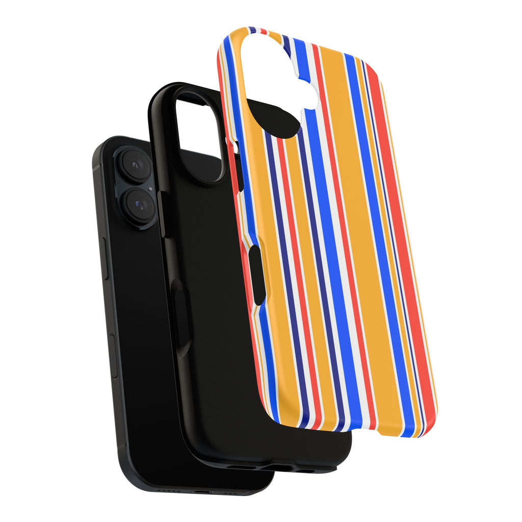 Candy Stripes - Yellow/Blue