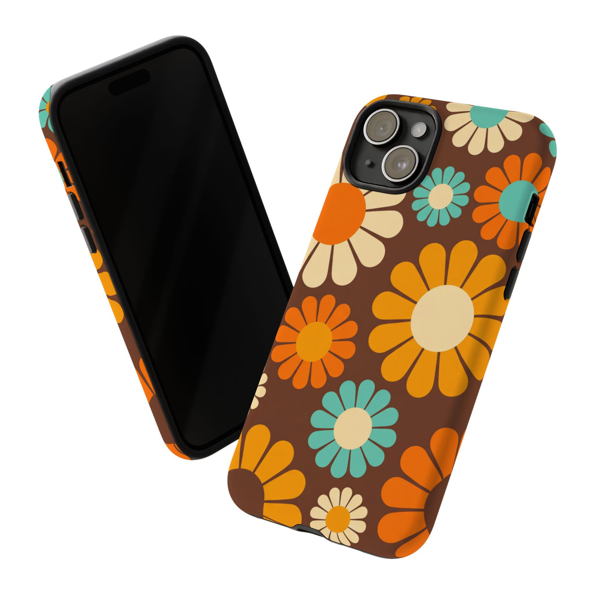 Flowers - Brown/Yellow