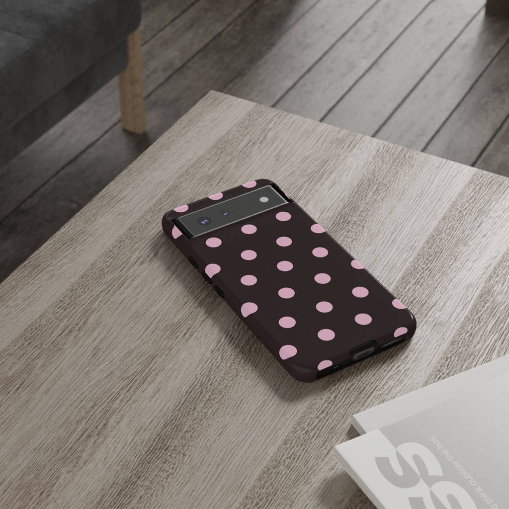 Spotted - Pink/Brown