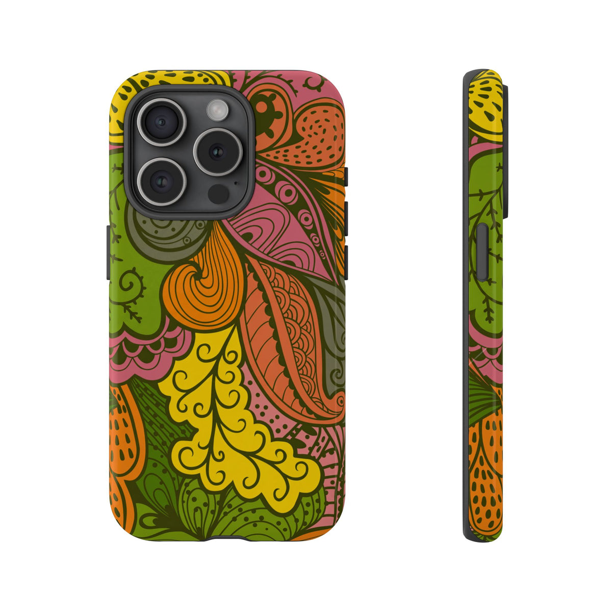Abstract - Purple/Yellow/Green