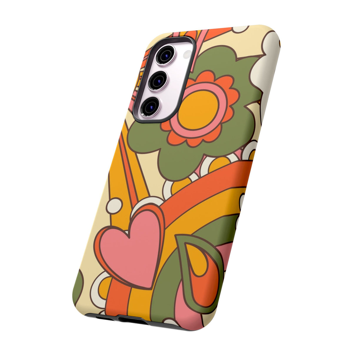 60's Wallpaper - Pink/Green