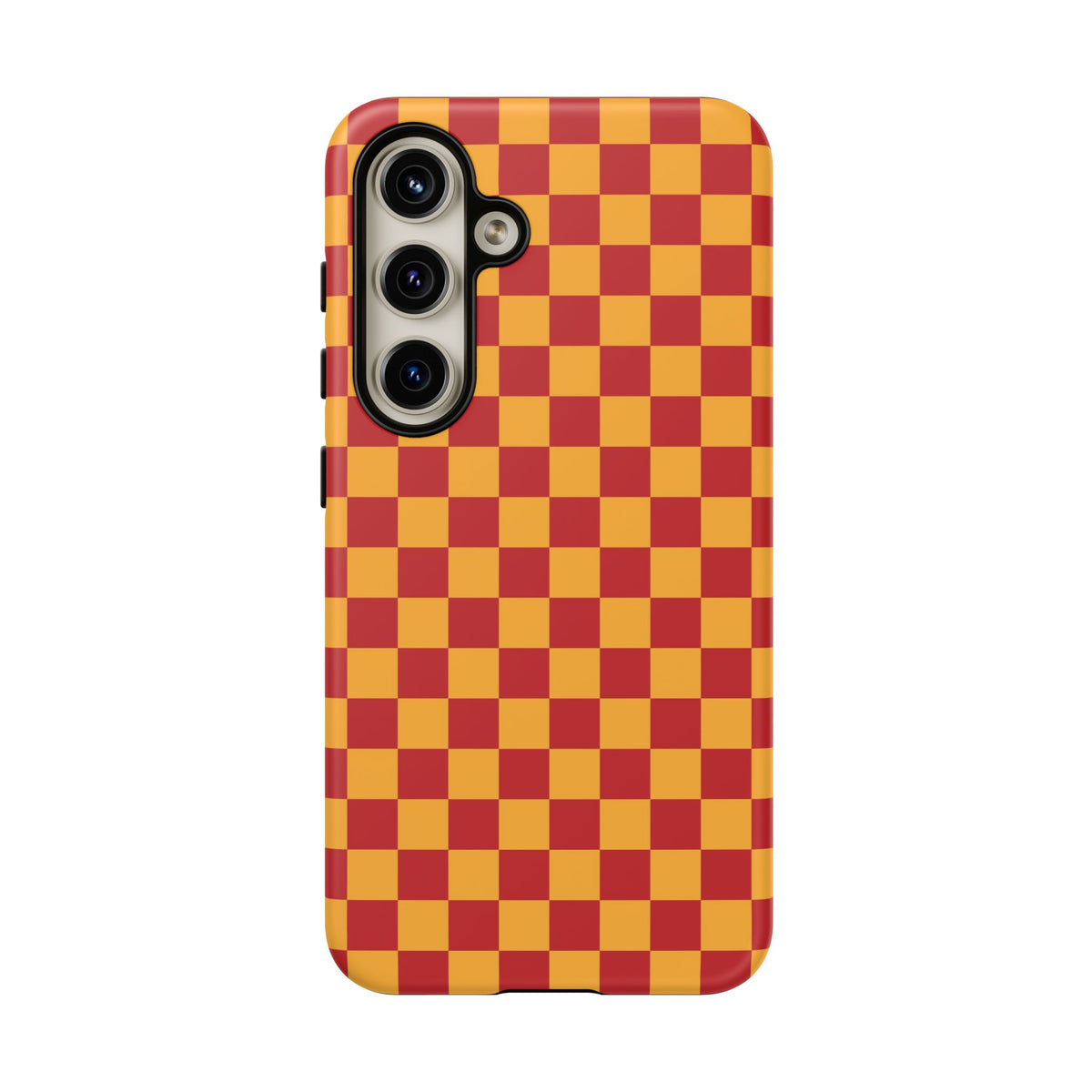 Checked - Red/Yellow
