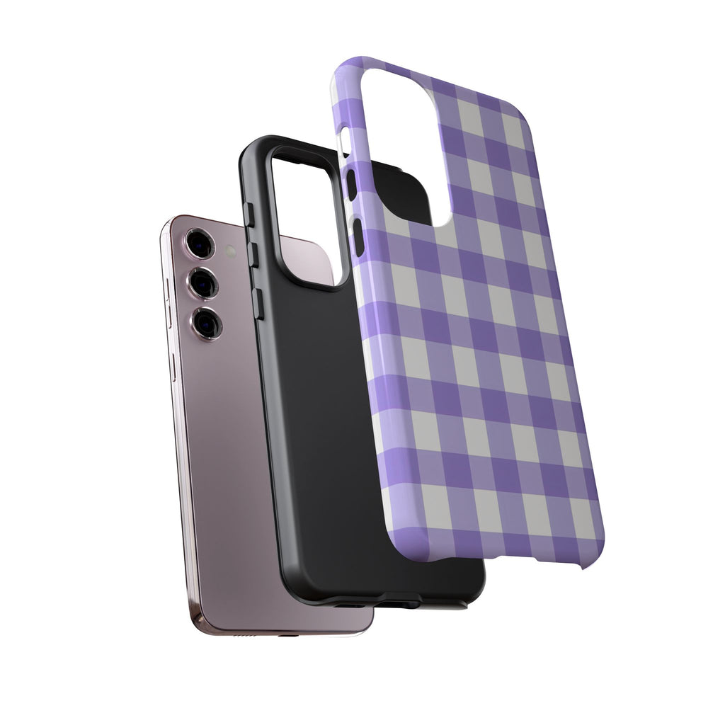 Checked - Lavender