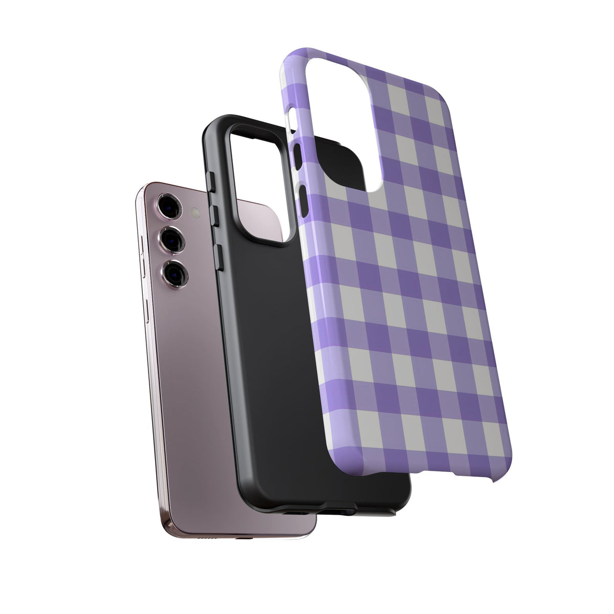 Checked - Lavender