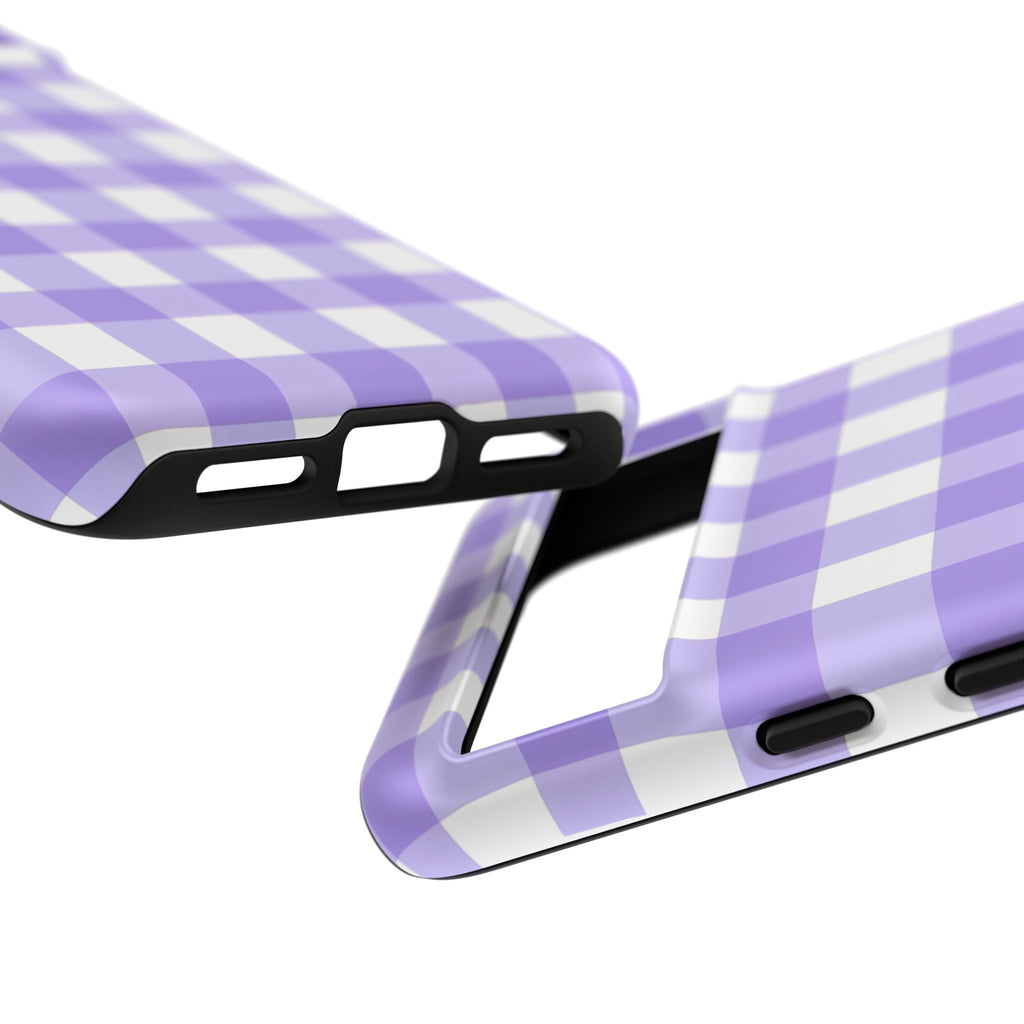 Checked - Lavender