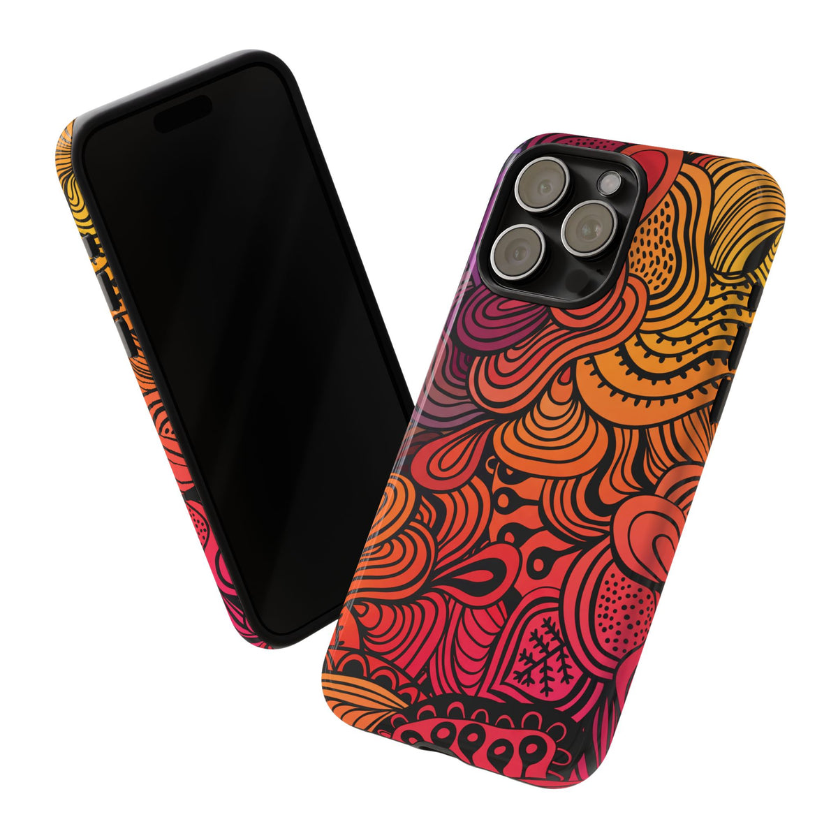 Abstract - Pink/Yellow