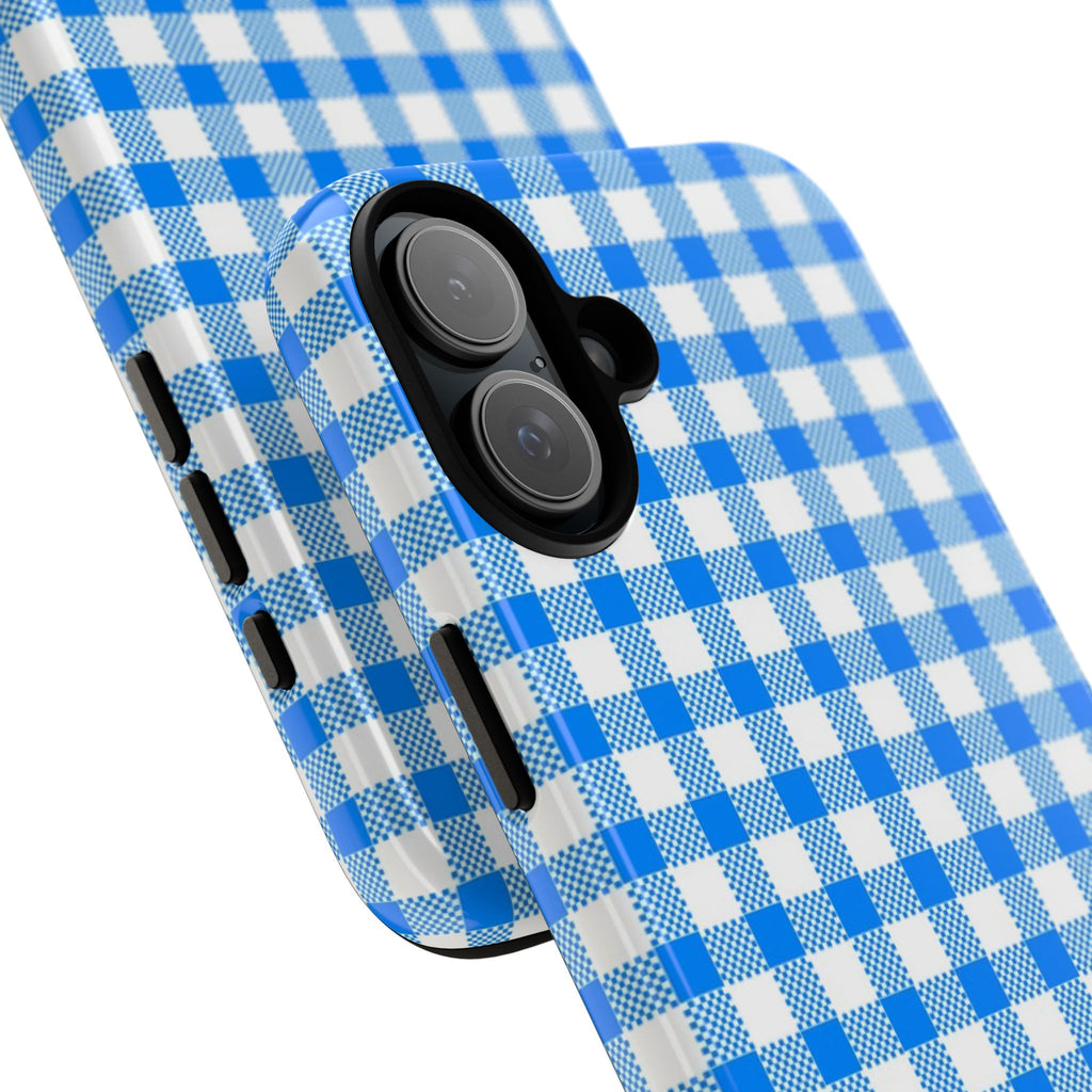 Checked - Blue