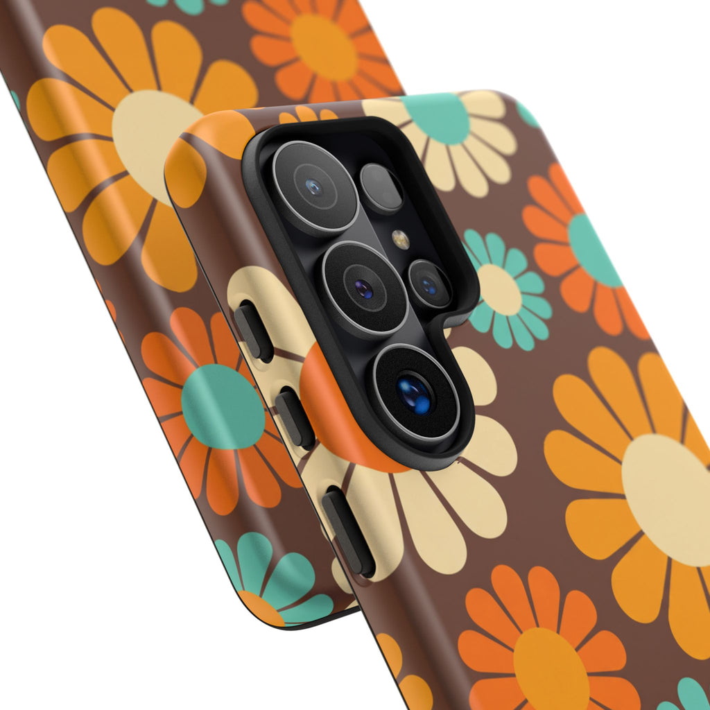 Flowers - Brown/Yellow