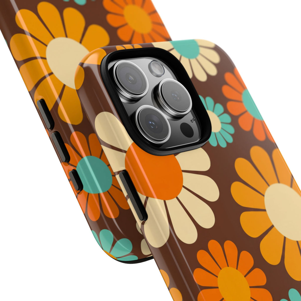Flowers - Brown/Yellow
