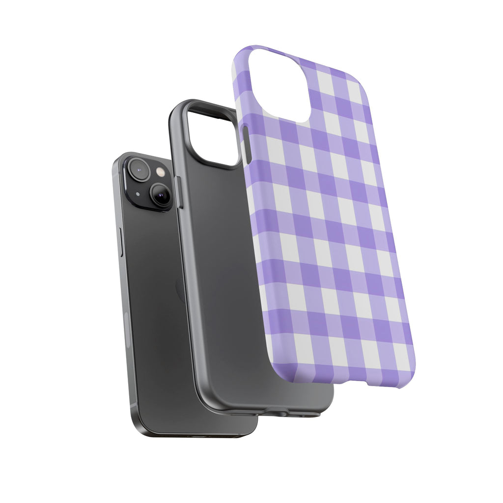 Checked - Lavender