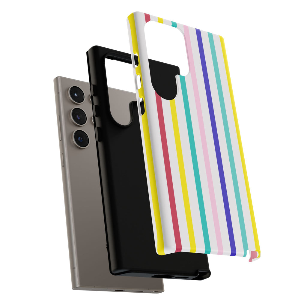 Candy Stripes - Pink/Red/Yellow/Blue