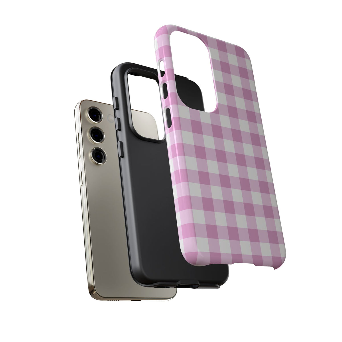 Checked - Pink