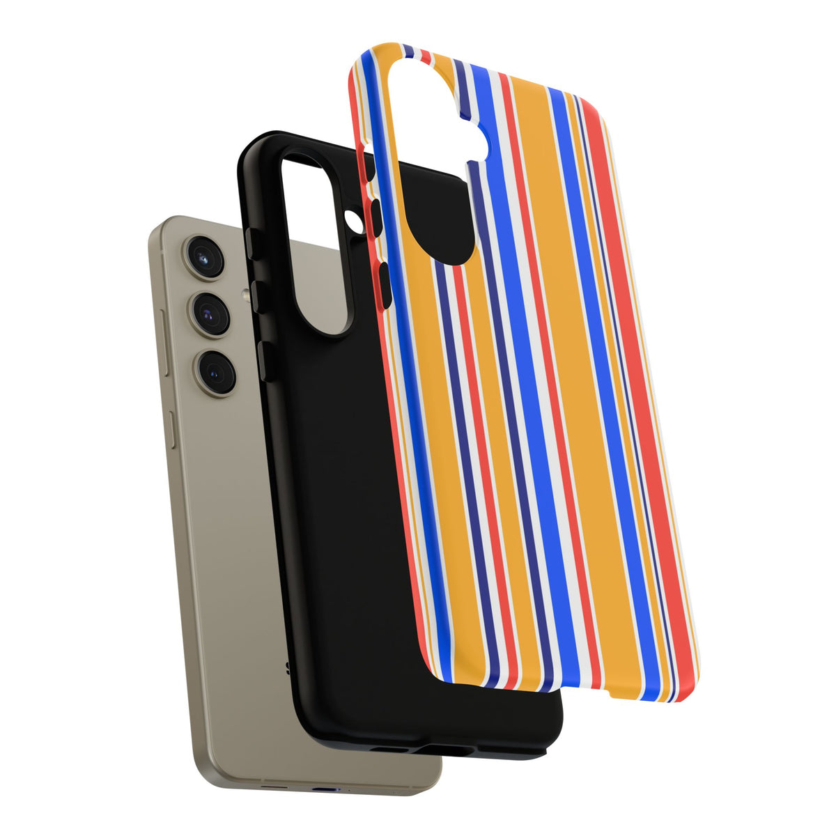 Candy Stripes - Yellow/Blue