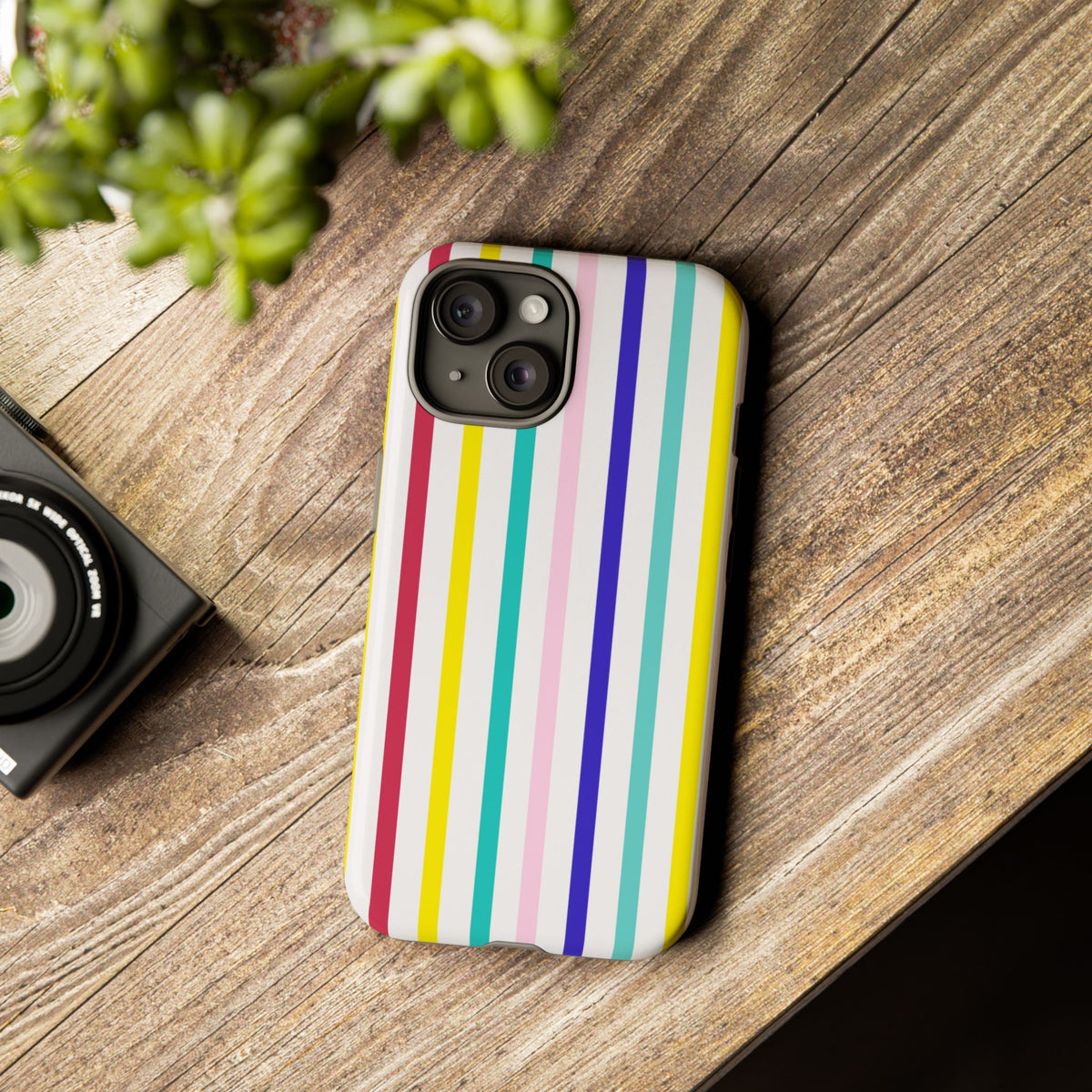 Candy Stripes - Pink/Red/Yellow/Blue