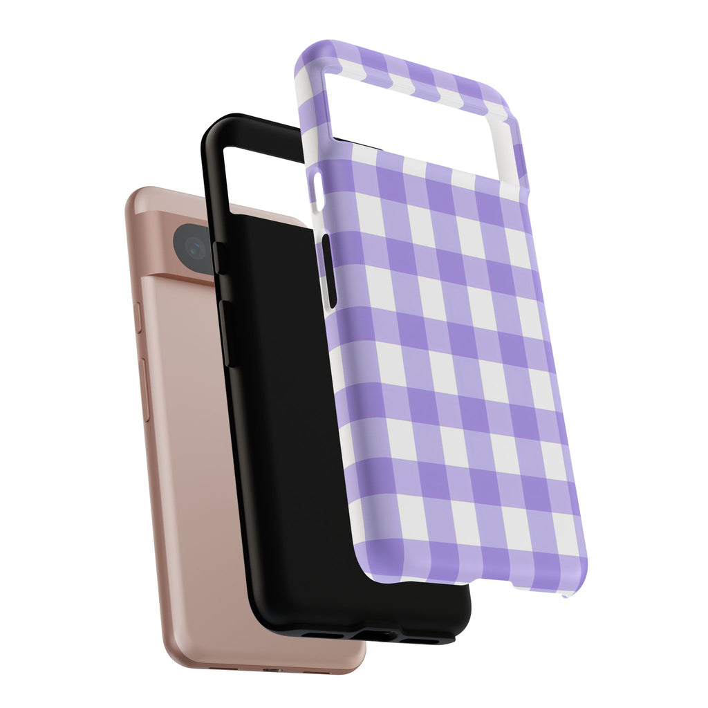 Checked - Lavender