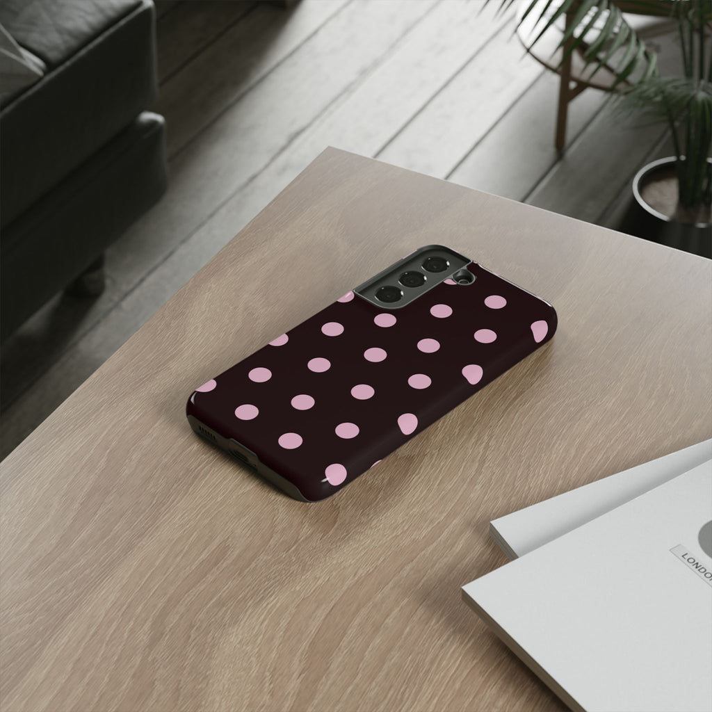 Spotted - Pink/Brown