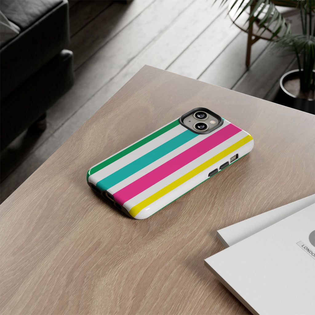 Candy Stripes - Pink/Yellow/Green