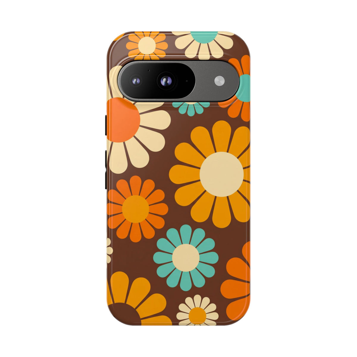 Flowers - Brown/Yellow