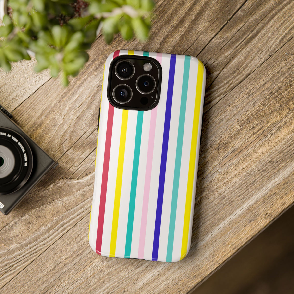Candy Stripes - Pink/Red/Yellow/Blue