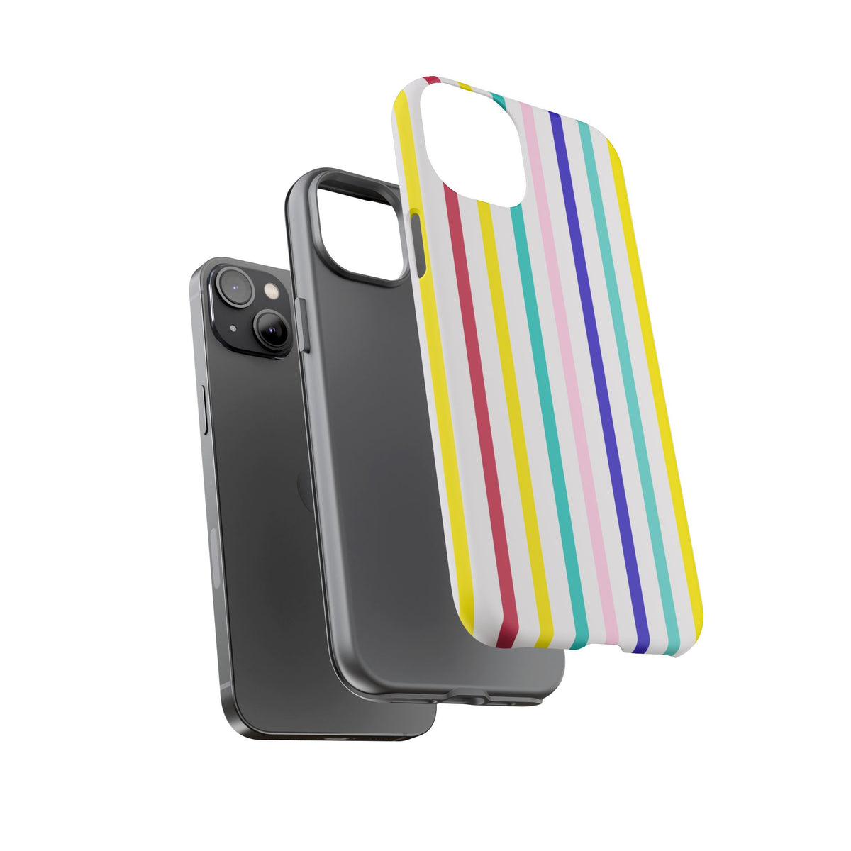 Candy Stripes - Pink/Red/Yellow/Blue