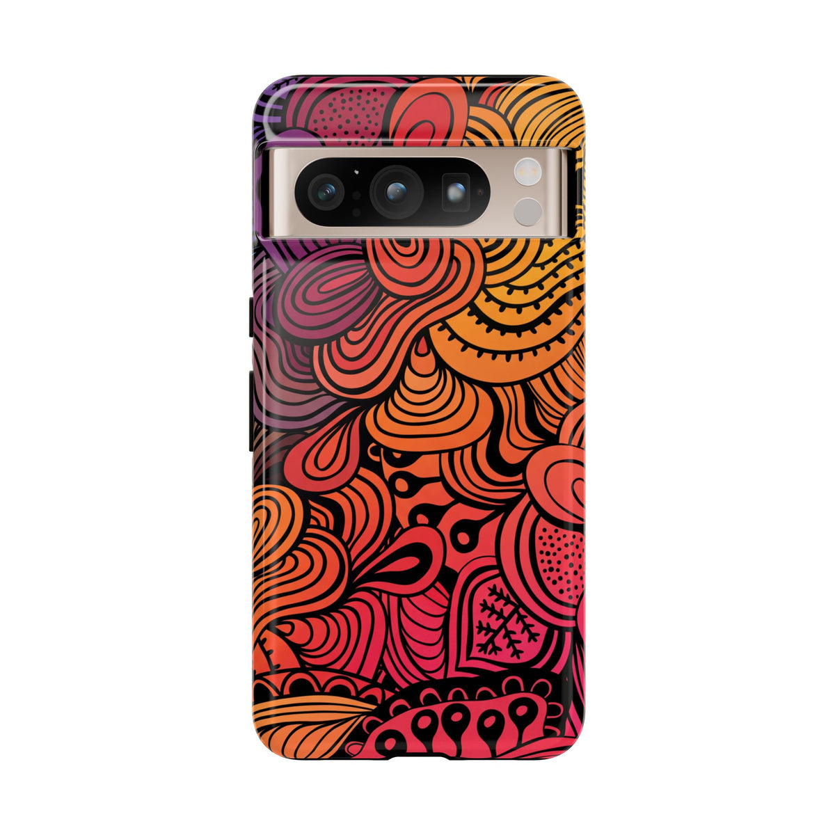 Abstract - Pink/Yellow
