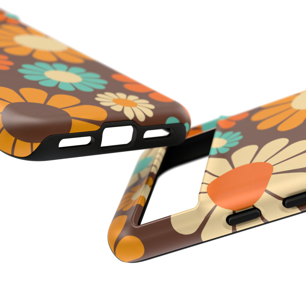 Flowers - Brown/Yellow