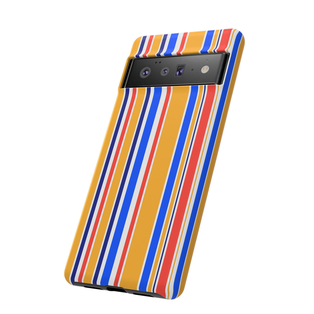 Candy Stripes - Yellow/Blue