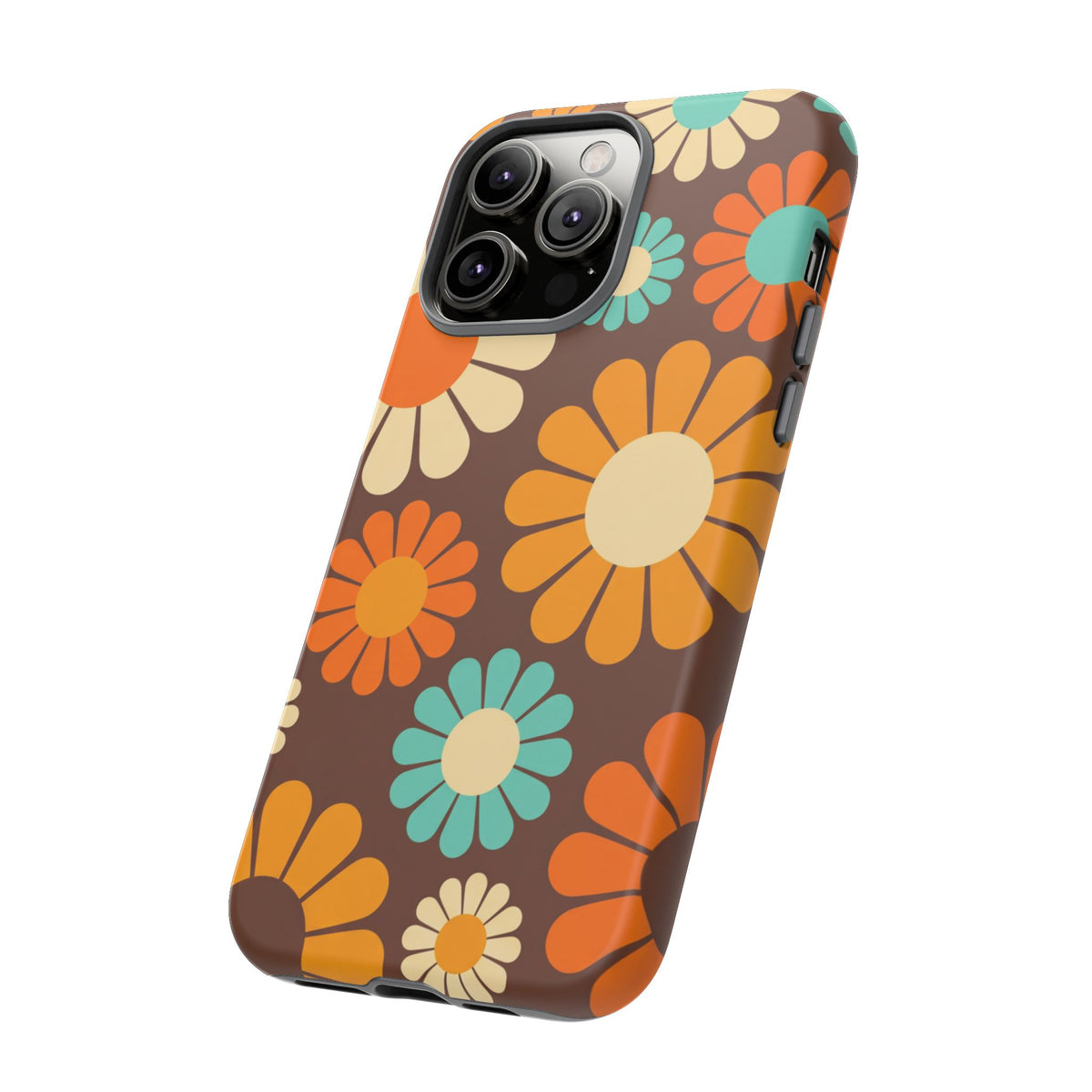 Flowers - Brown/Yellow
