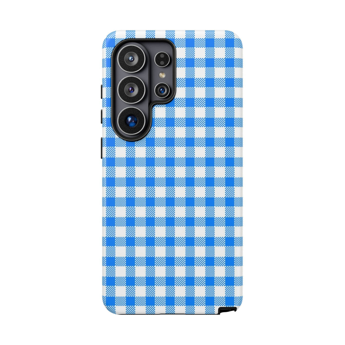 Checked - Blue