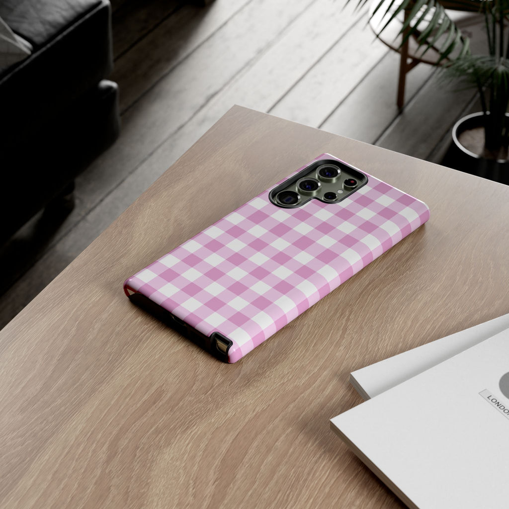 Checked - Pink