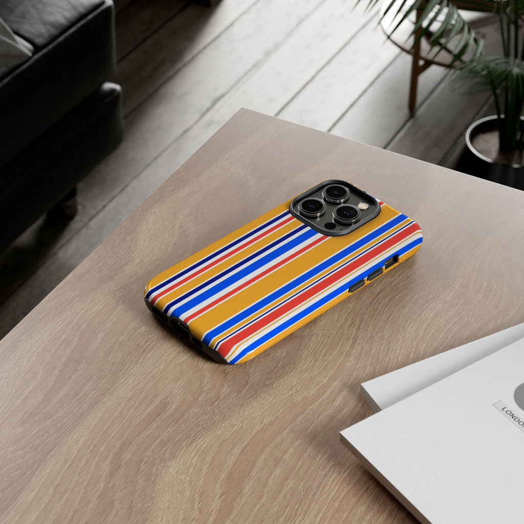 Candy Stripes - Yellow/Blue