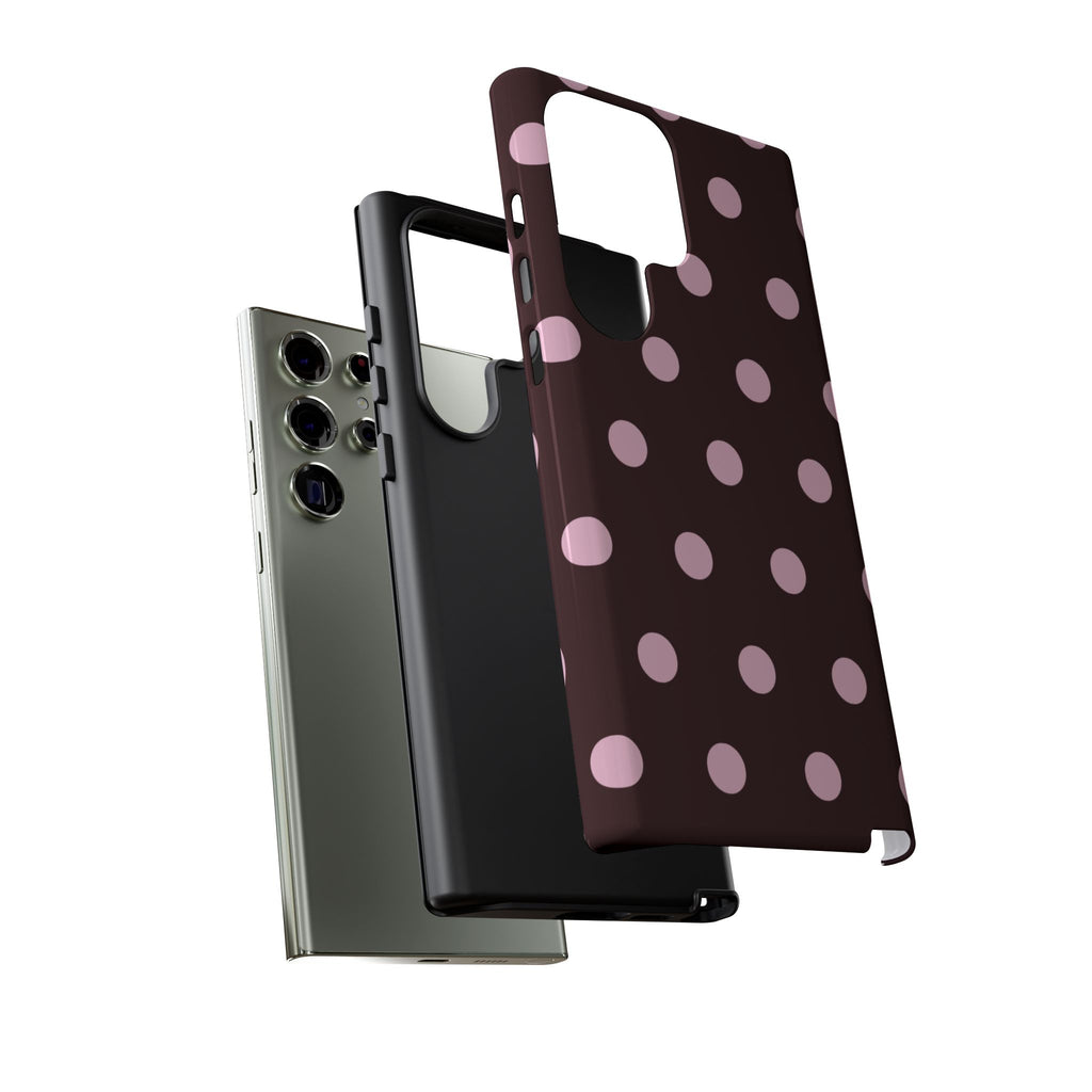 Spotted - Pink/Brown