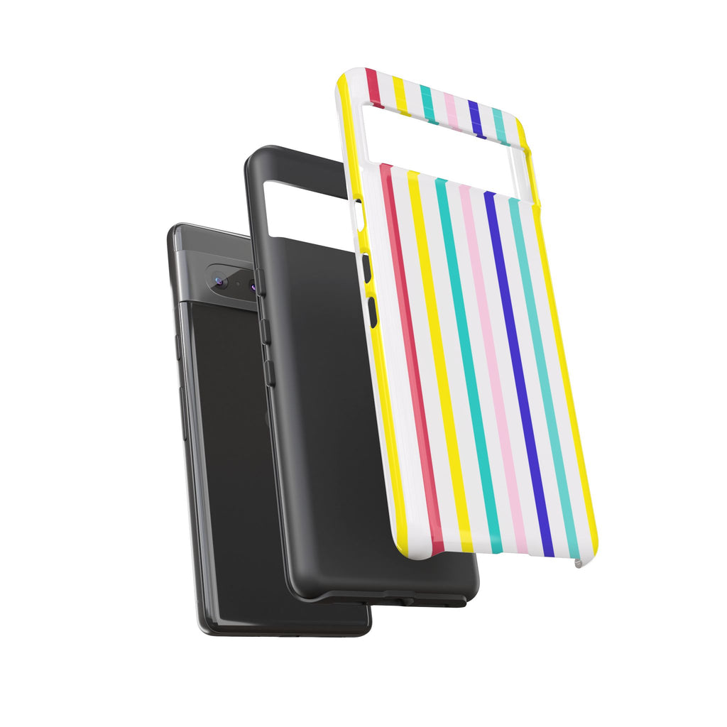 Candy Stripes - Pink/Red/Yellow/Blue