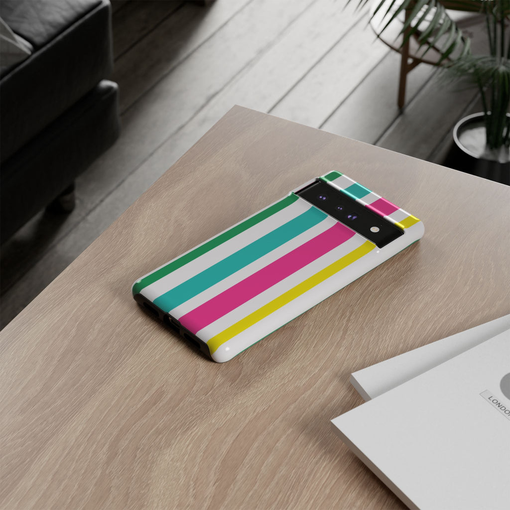 Candy Stripes - Pink/Yellow/Green