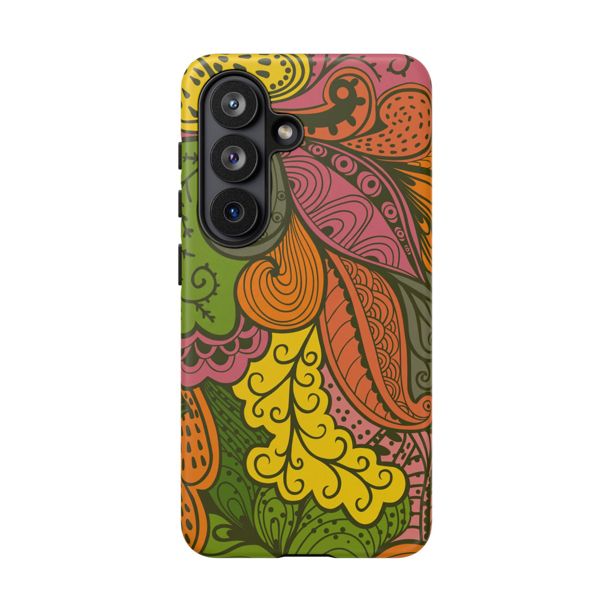 Abstract - Purple/Yellow/Green